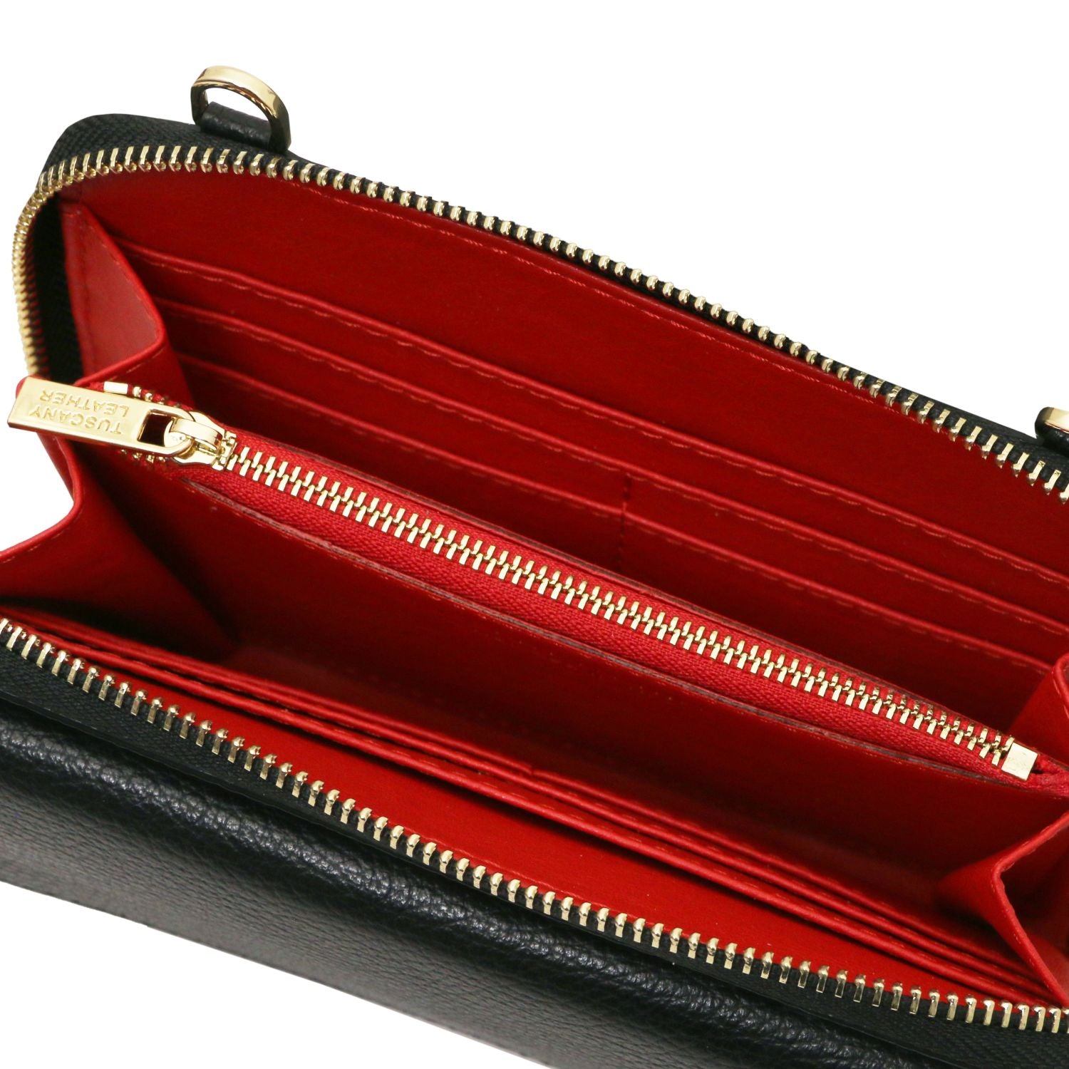 TL142433 – Urania – leren Portemonnee/phone holder with strap