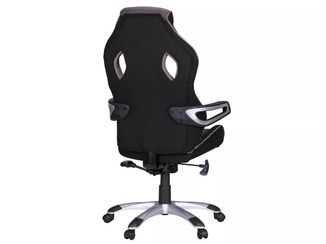 Chaise de Bureau Tissu Fauteuil Ergonomique Siège Pivotante Gaming 120kg