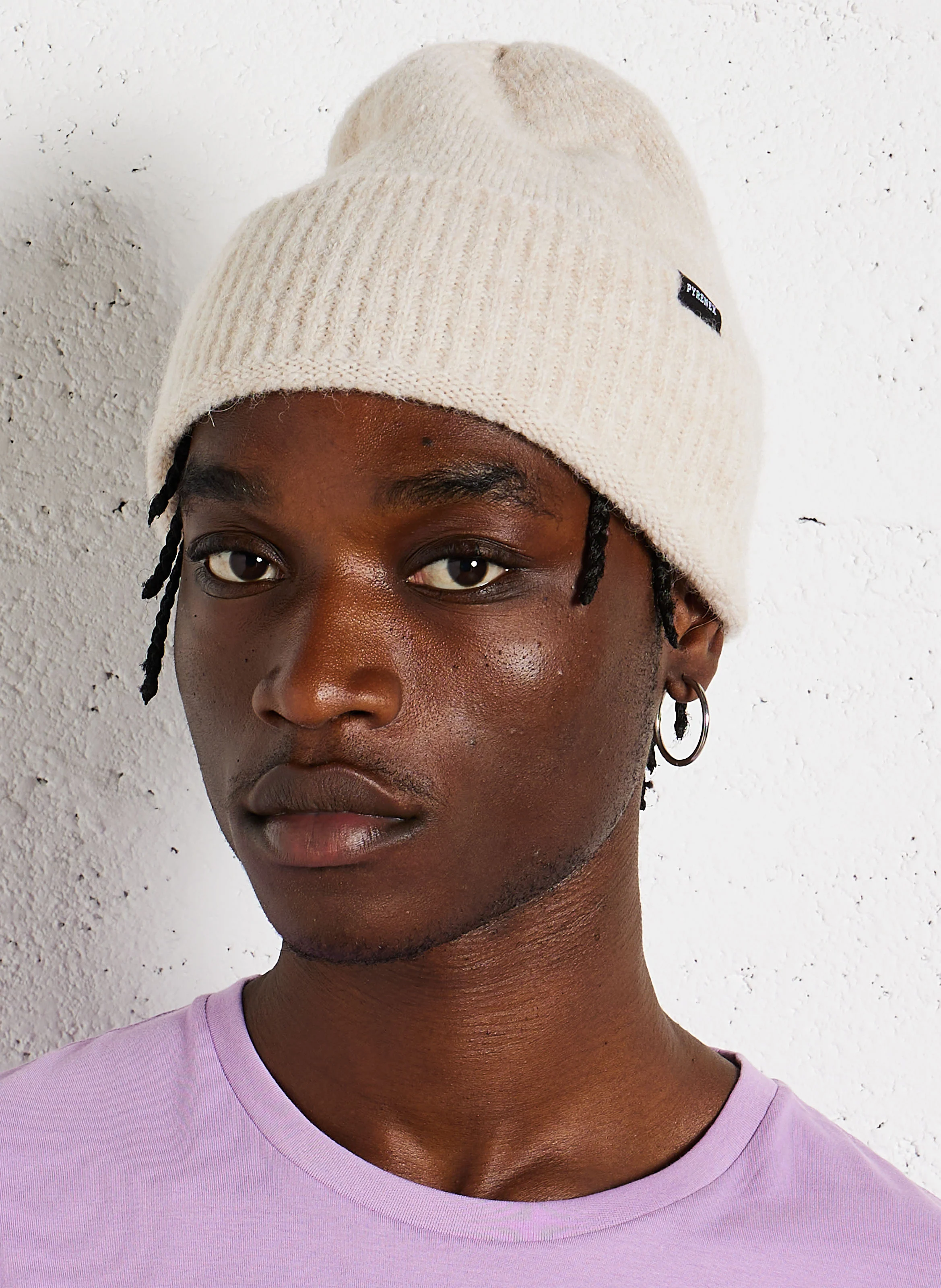 SOAZIG - Bonnet en laine mélangée | Beige