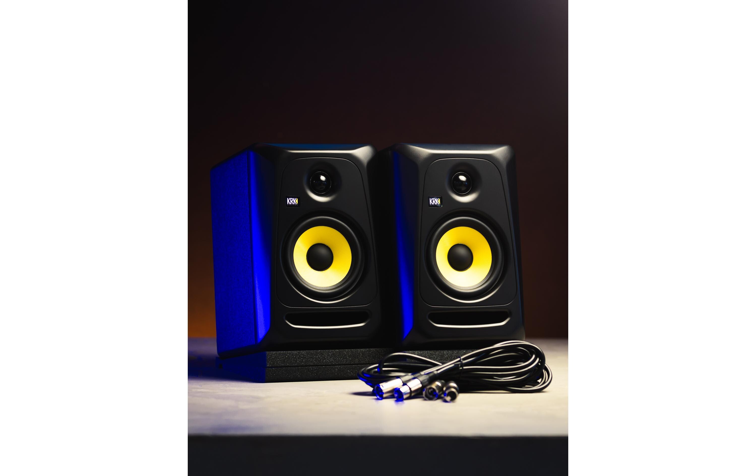 Studiomonitore ROKIT 5 G3 Classic Pack Schwarz<br>Professionelle Zwei-Wege-Studiomonitore