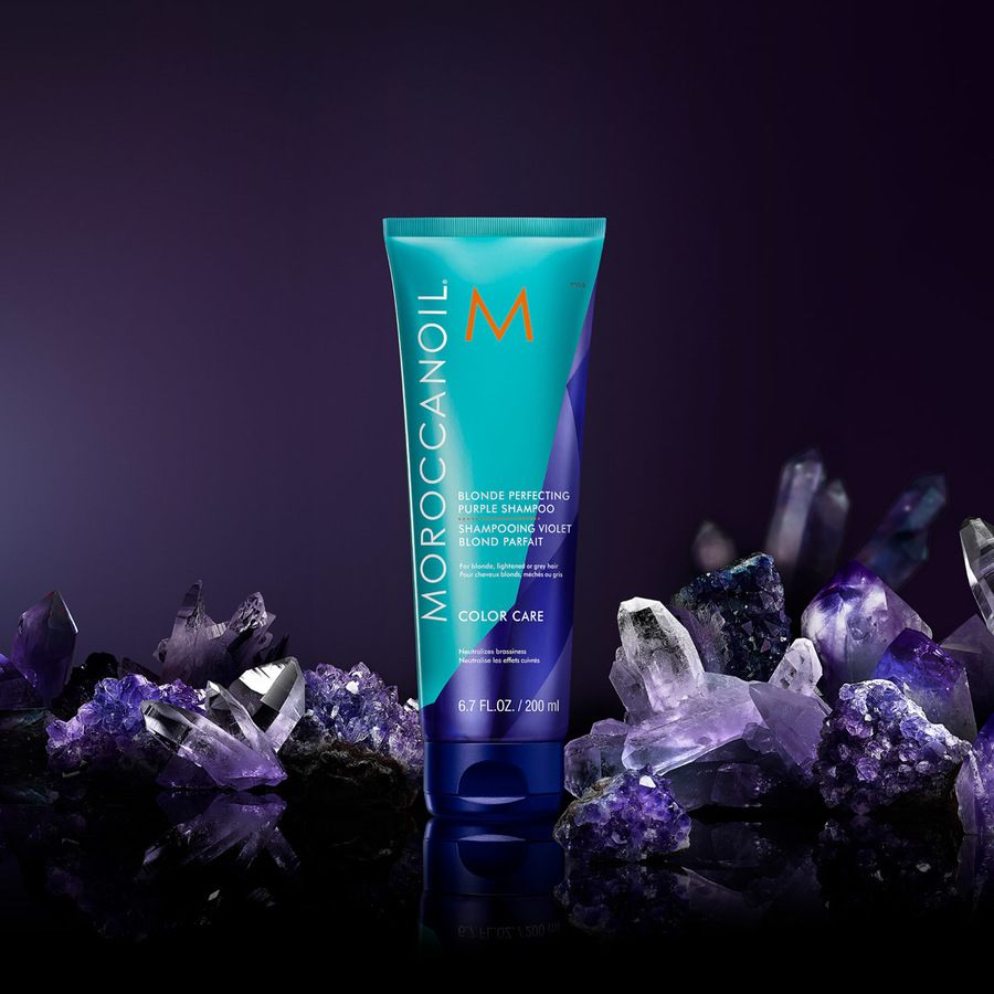 Moroccanoil Blonde Perfecting Purple Shampoo 200ml