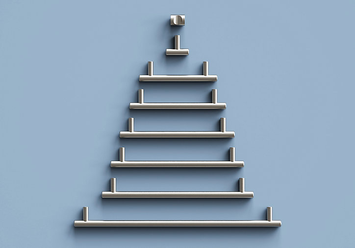 Lot 6 boutons de meuble GoodHome Dizel gris Ø2cm x h.2.5cm x p.2.5cm