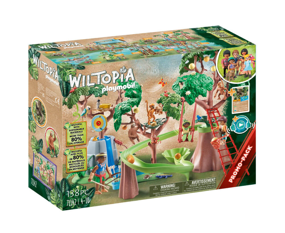 PLAYMOBIL 71142 Wiltopia - Tropischer Dschungel-Spielplatz