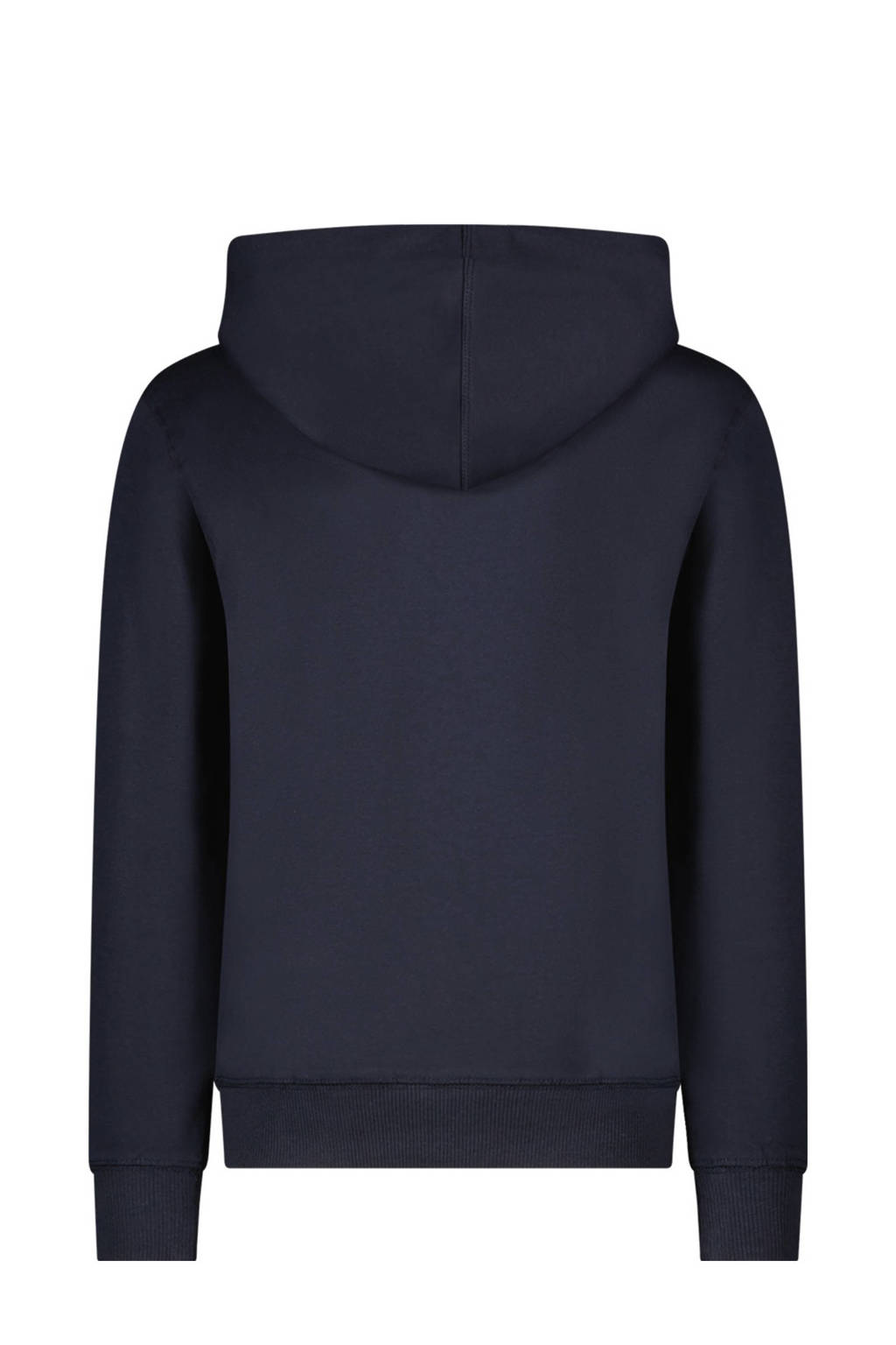 TYGO & vito hoodie Henry met printopdruk donkerblauw