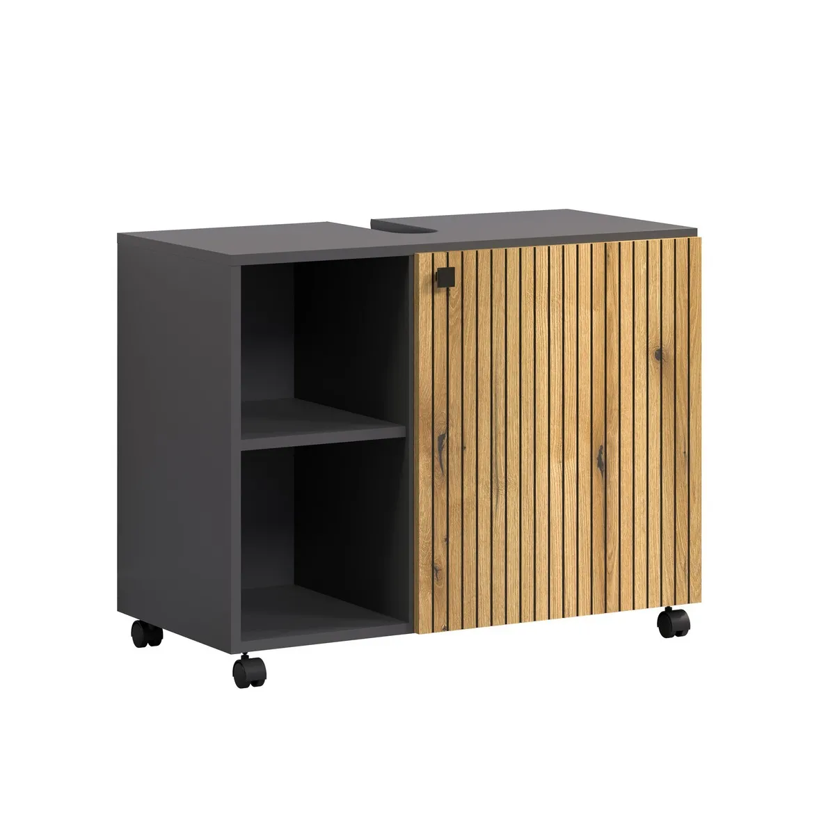EPIKASA Meuble sous lavabo Pure - Anthracite