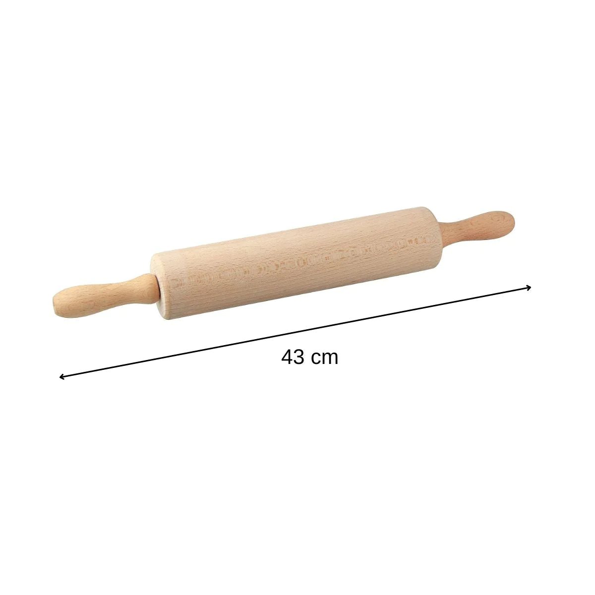 Rouleau à pâtisserie en bois 43 cm Dr. Oetker Baker Edition Dr. Oetker