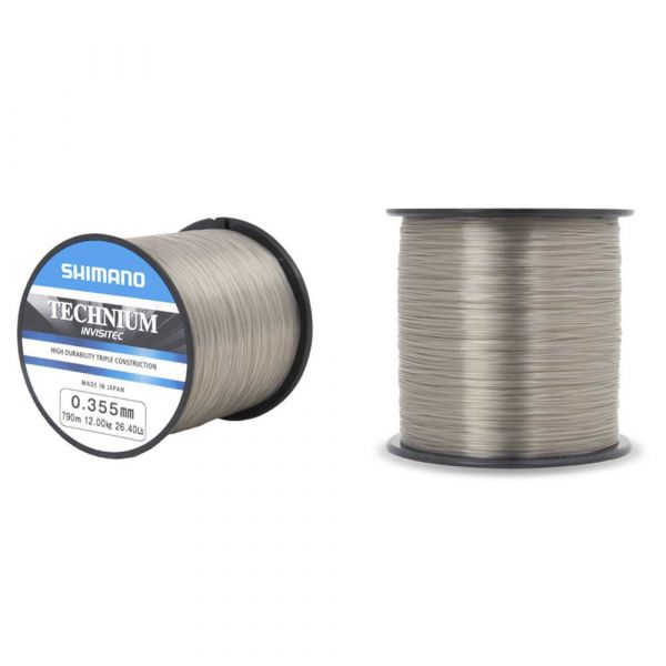 Shimano Fishing Technium Invisitec 1100 M Line Cinzento 0.305 mm