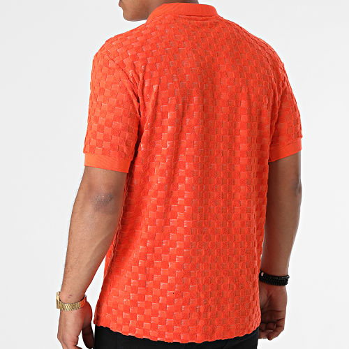 Polo Manches Courtes PL-01 Orange