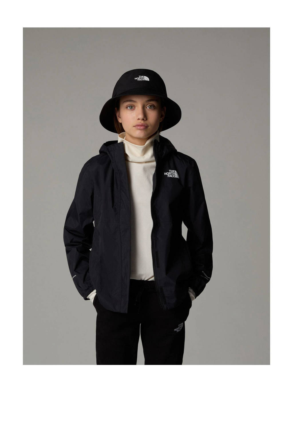 The North Face regenjas Antora zwart