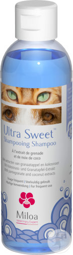 Miloa Ultra Sweet Shampoing Chiens Et Chats Flacon 200ml