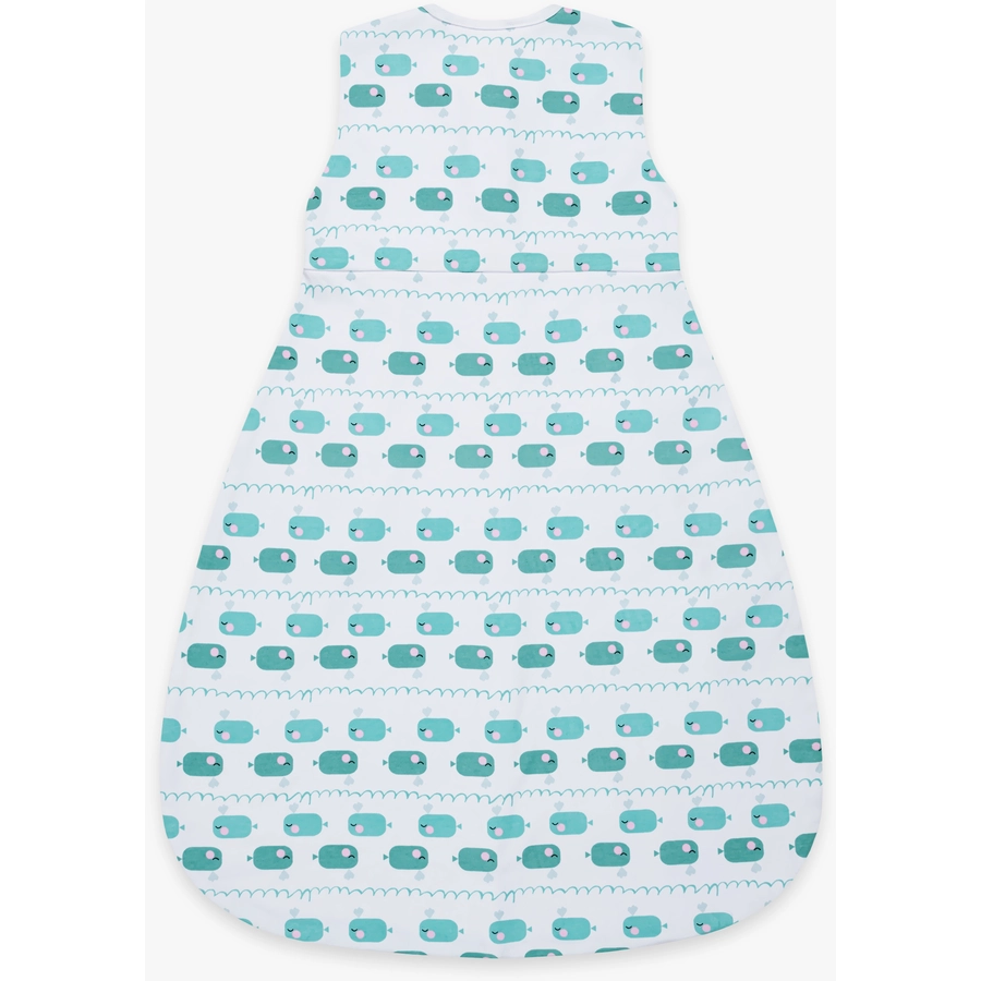 emma & noah Schlafsack Wal Blau