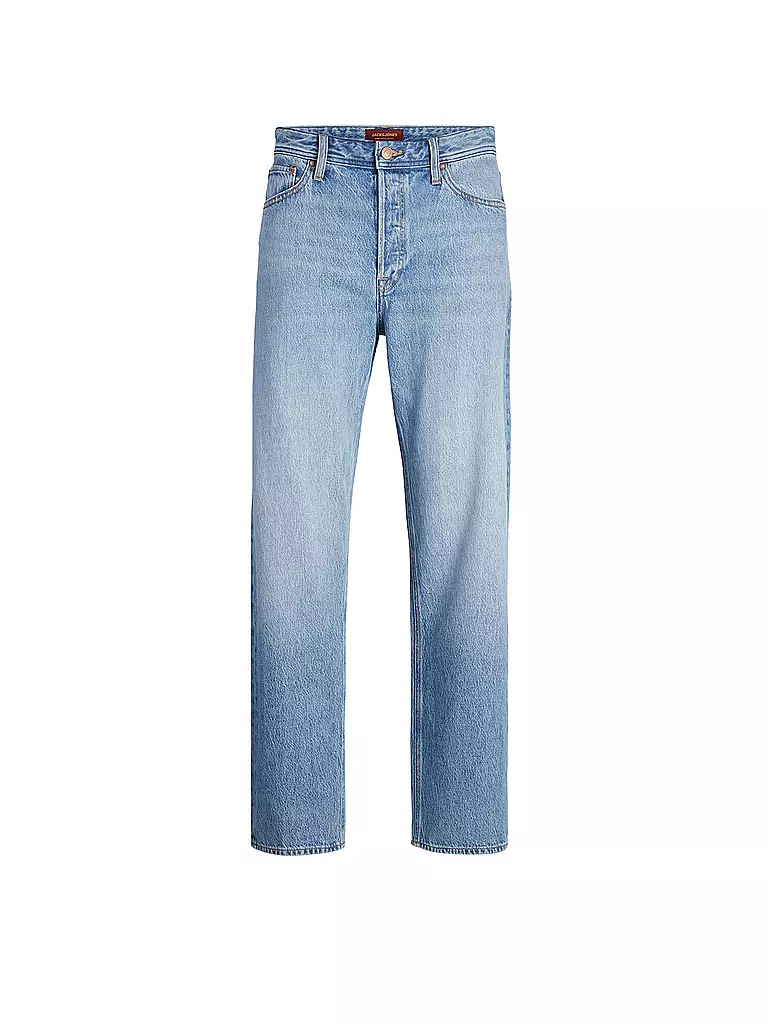 JACK & JONES Jeans Baggy Fit JJIEDDIE JJORIGINAL blau