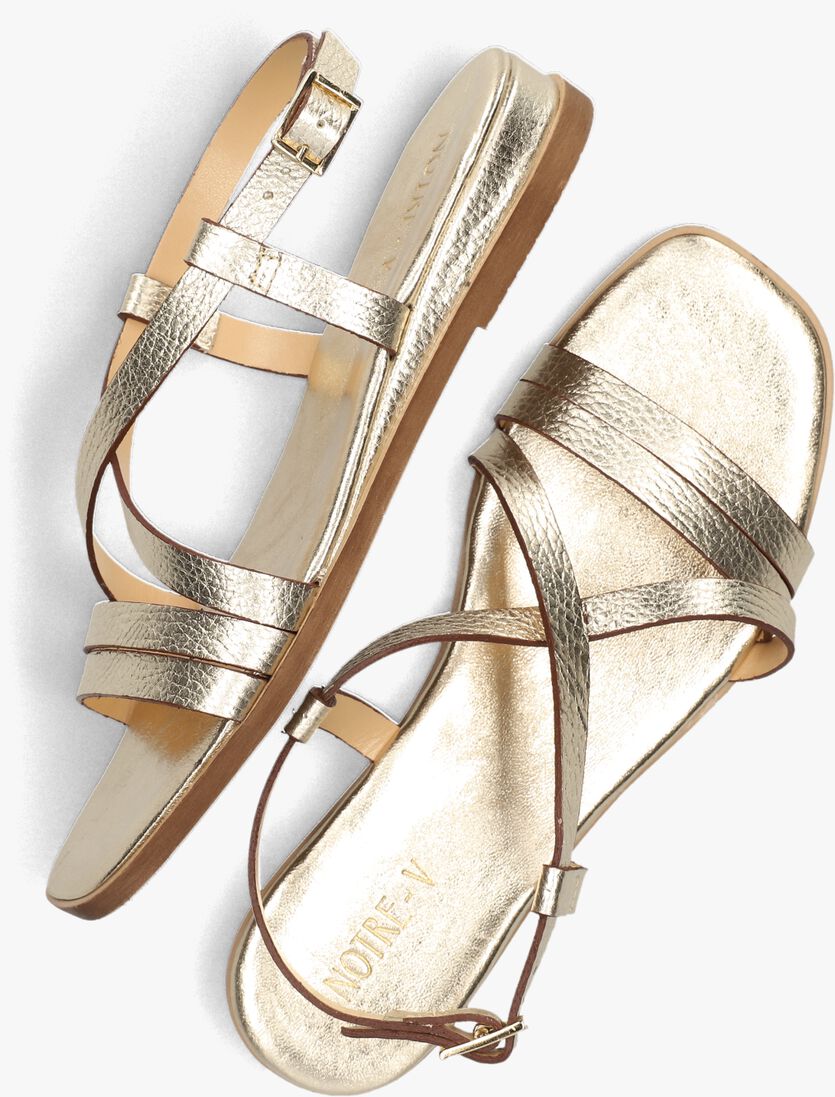 NOTRE-V gouden notre-v sandalen 23161