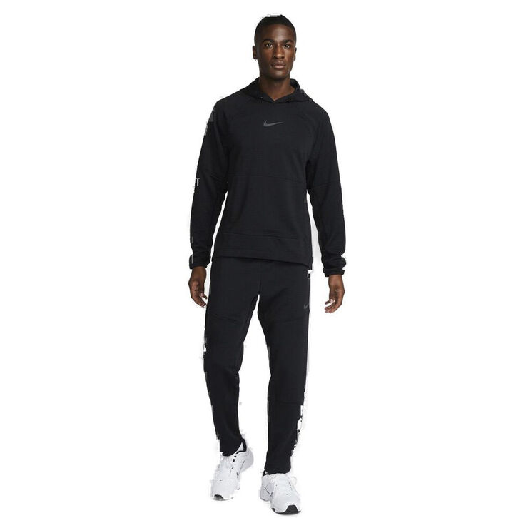 Nike Pro Dri Fit Fleece Fitness Troje Sort