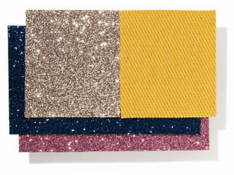 Glittergewebe farbig