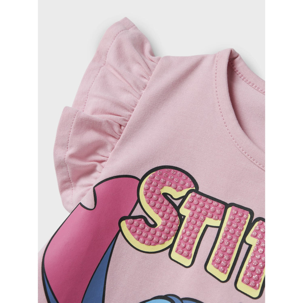 Køb Name It Cameo Pink Asbiri Stitch T-Shirt