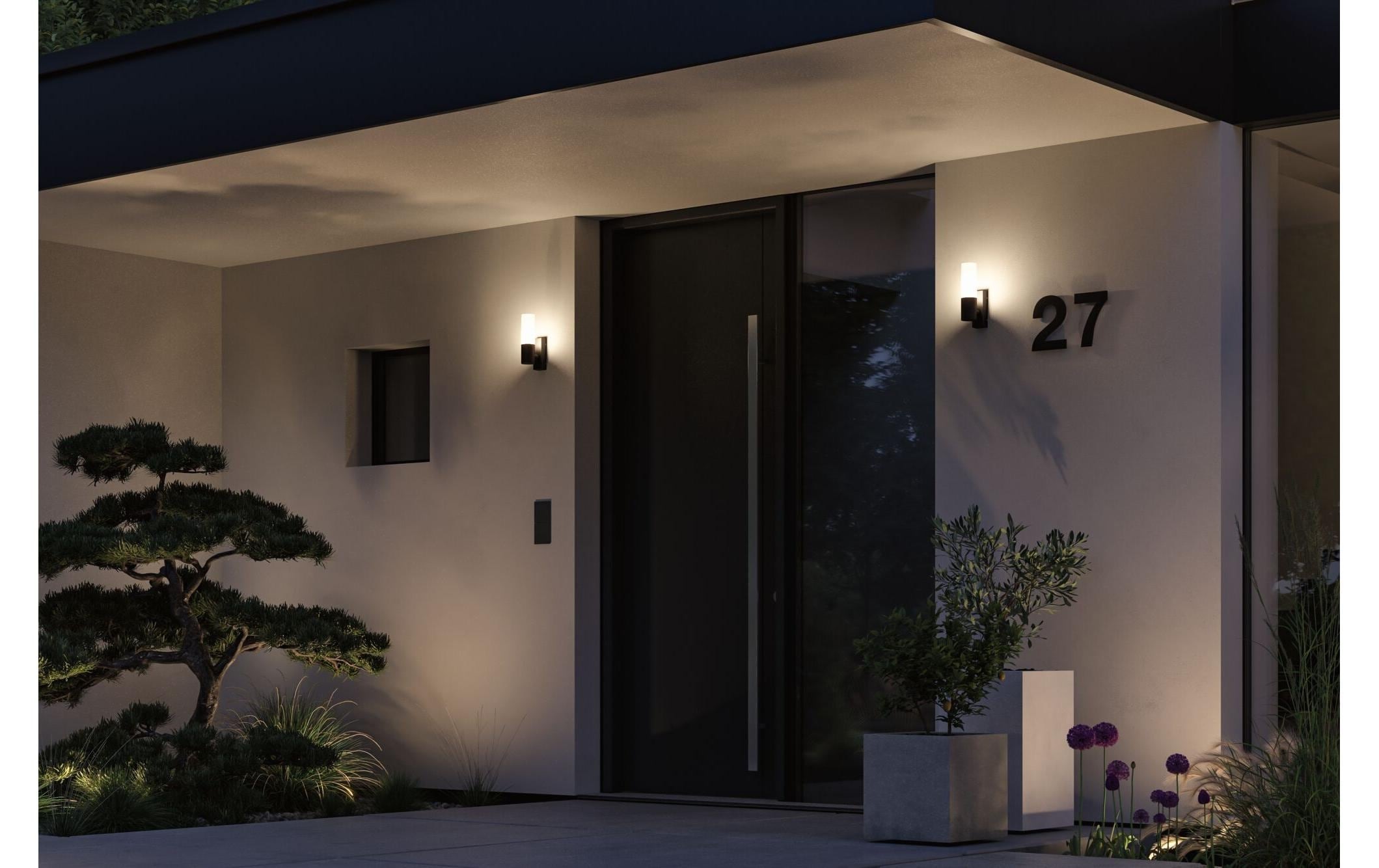 Paulmann LED Wandleuchte »Tralia E27 10« E27 Warmweiss
