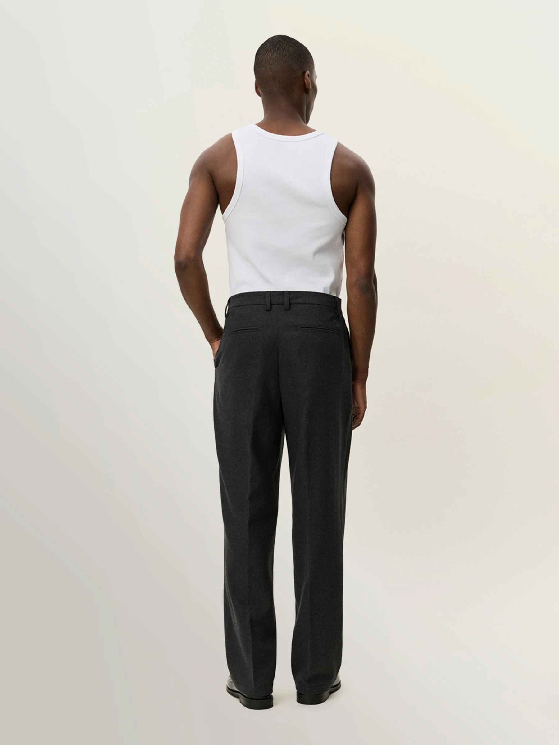 Les Deux Randall Wool Suit Joggers