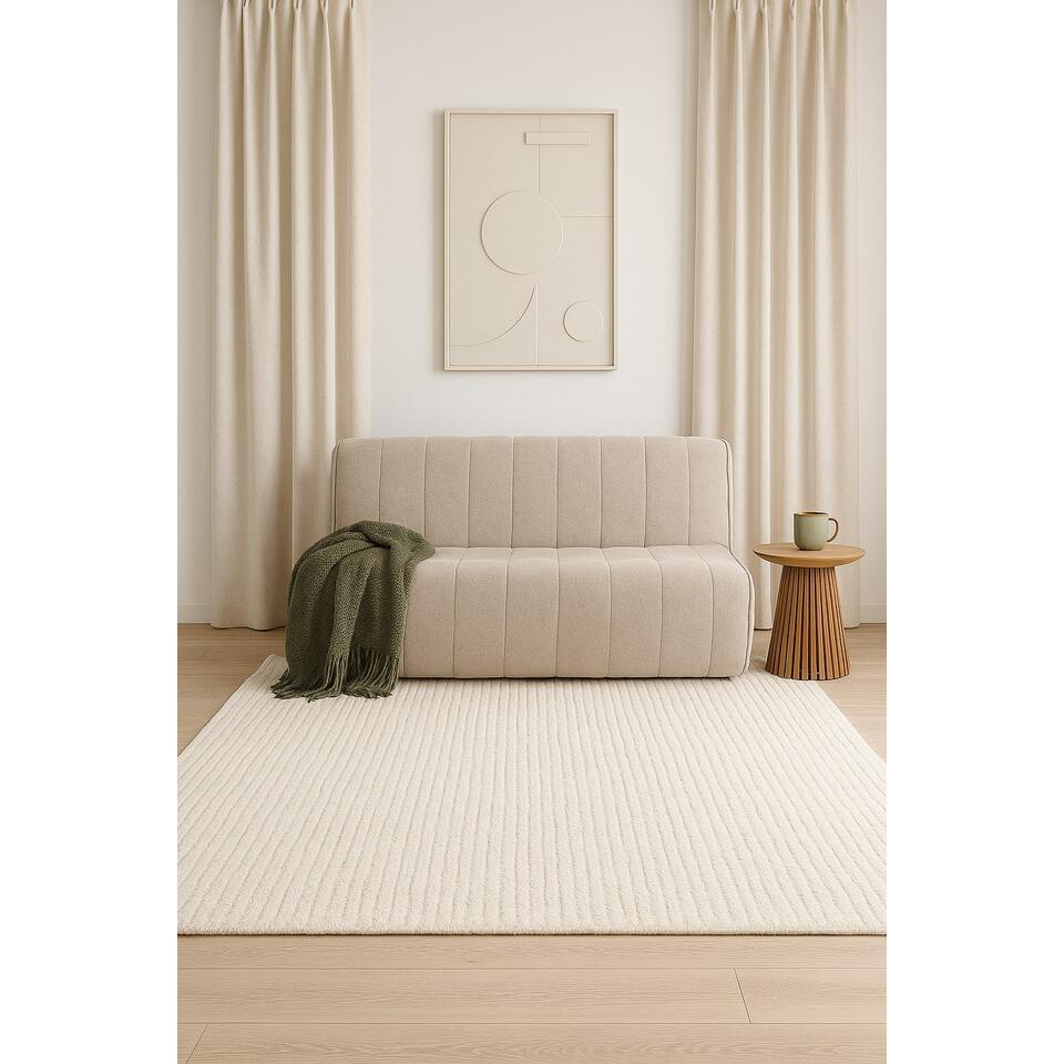 Vloerkleed Lara Wit 160x230 cm