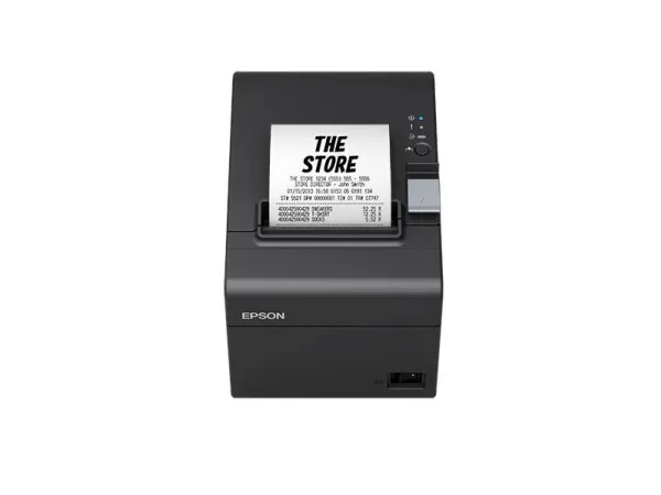 Epson TM T20III - Kvitteringsprinter - termisk linje - Rulle (7,95 cm) - 203 x 203 dpi - op til 250 mm/sek. - LAN - skærer - sort
