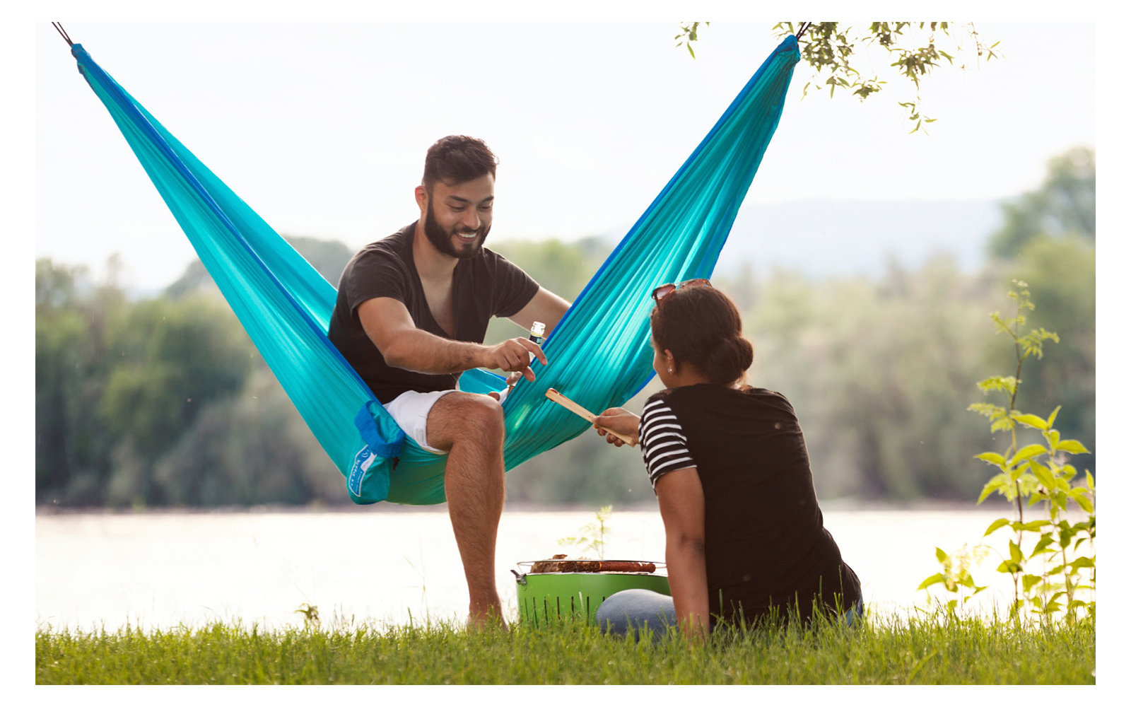 La Siesta Einzel-Reisehängematte Colibri 3.0 Forest