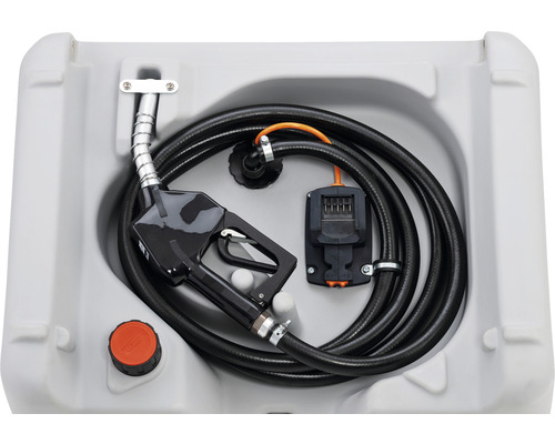 CEMO Easy 210 L diesel mobiel tanksysteem met 12V elektrische pomp, CAS-compatibel, zonder accu en lader