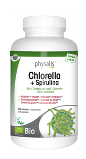 Physalis Chlorella   Spirulina Tabletten 500TB
