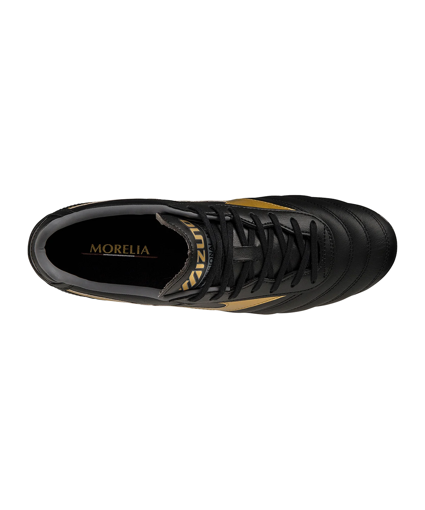 Mizuno Morelia II Pro FG Aurum Schwarz Gold F50