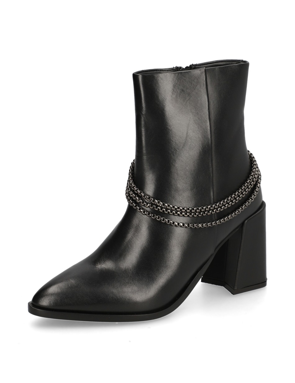 Glattleder Stiefelette