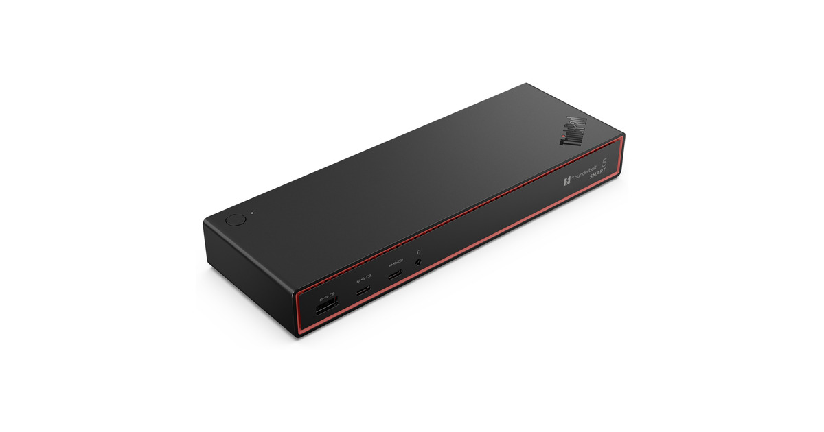 LenovoThinkPad Thunderbolt 5 Smart Dock 7500 dockingstation  (Zwart)