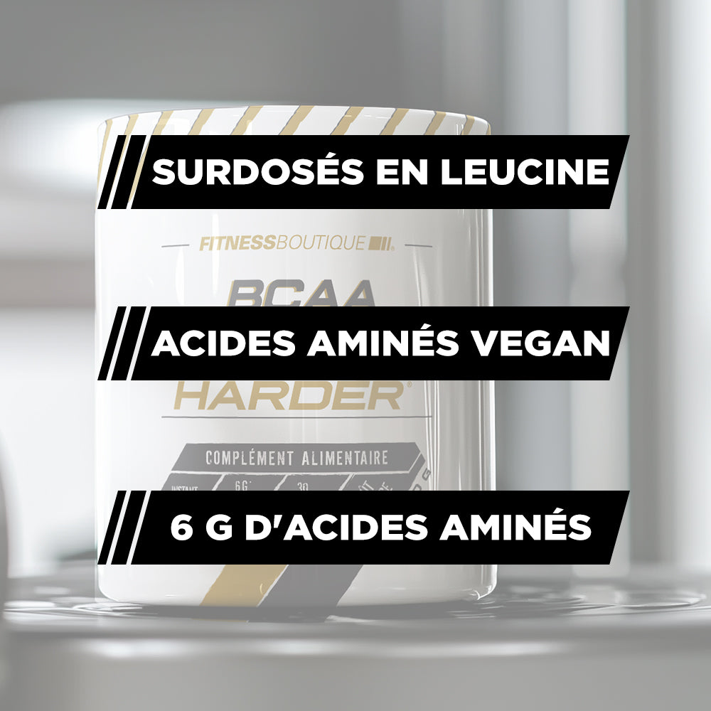 FITNESSBOUTIQUE HARDER BCAA Vegan 6:1:1