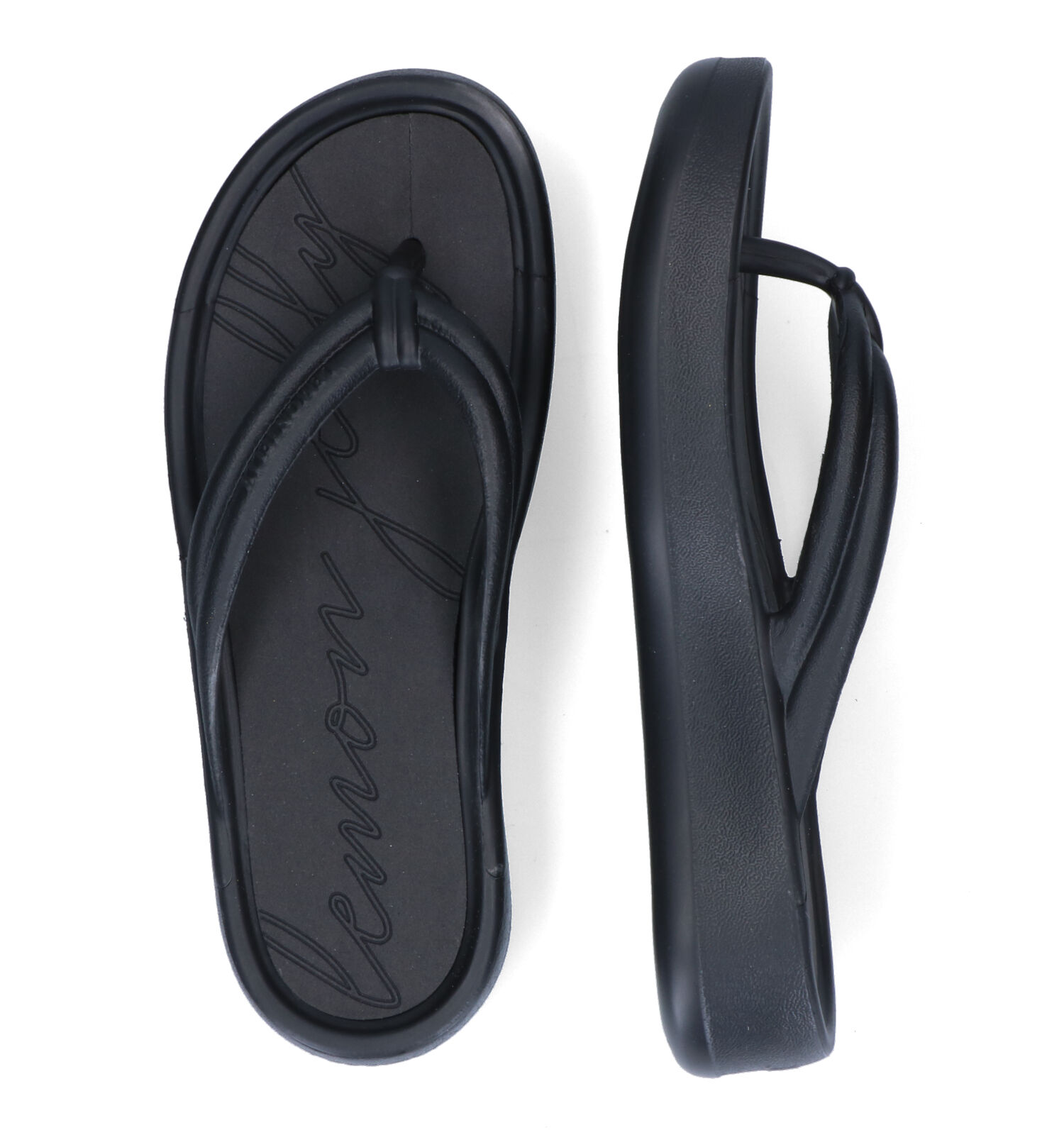 Slippers zwart