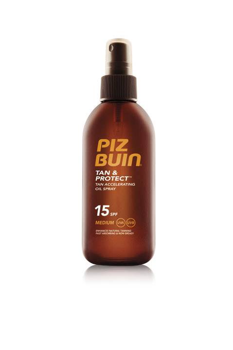 PIZ BUIN TAN & PROTECT FPS15 ÓLEO SPRAY ACELERADOR DE BRONZEADO - 150ml