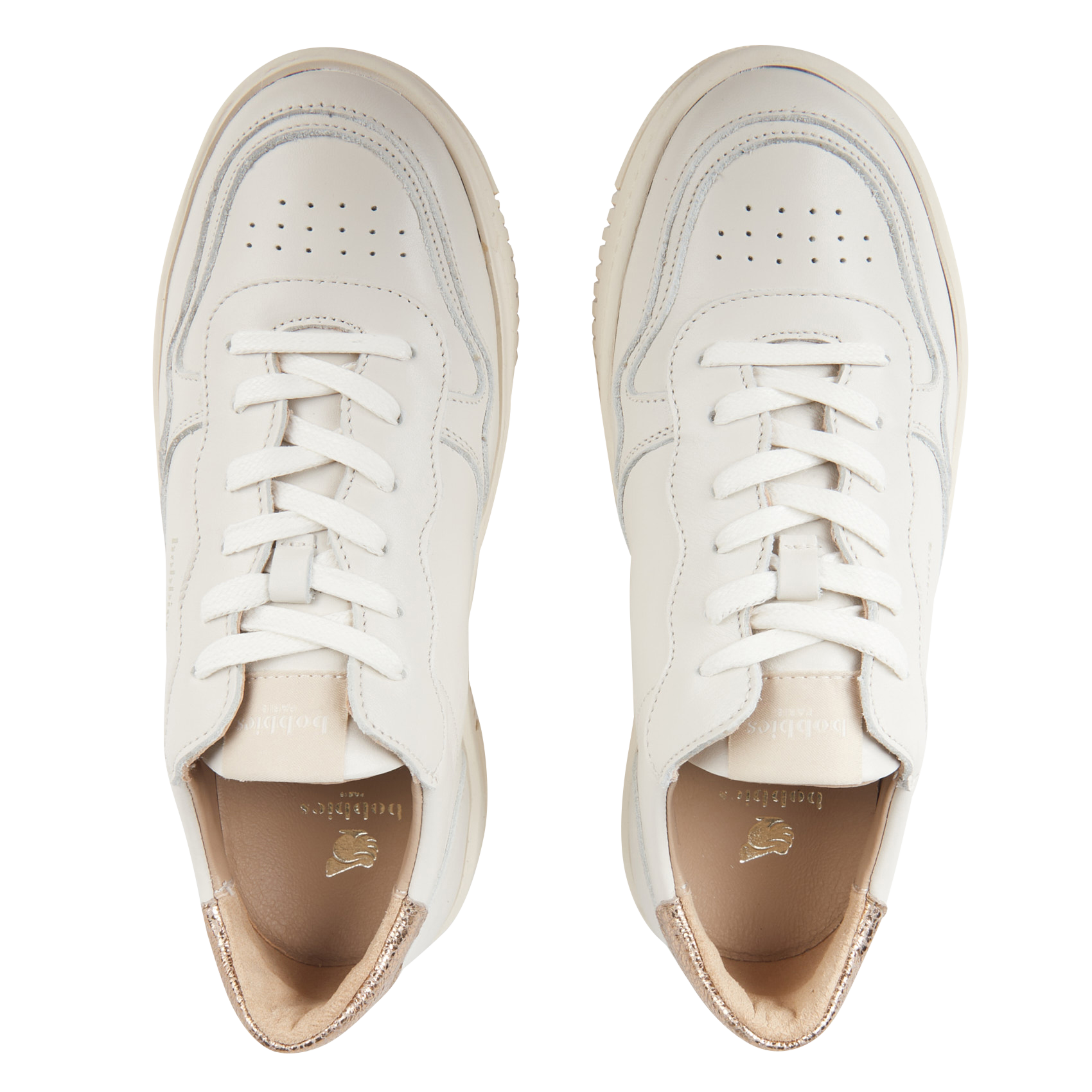 SCOTT - Baskets basses en cuir | Blanc