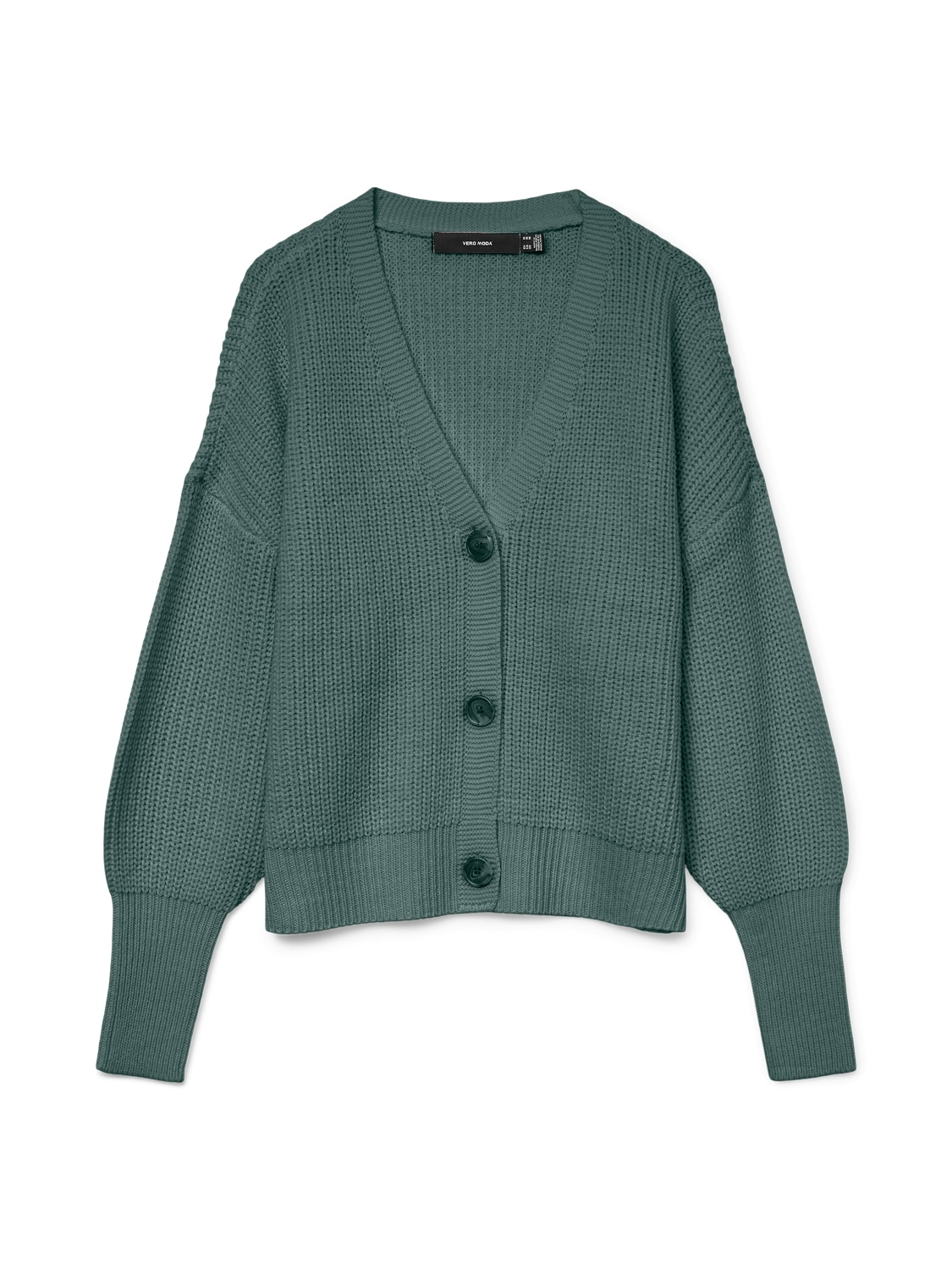 Vero Moda Strickjacke »VMLEA LS V-NECK CUFF CARDIGAN NOOS«, Rippstrick