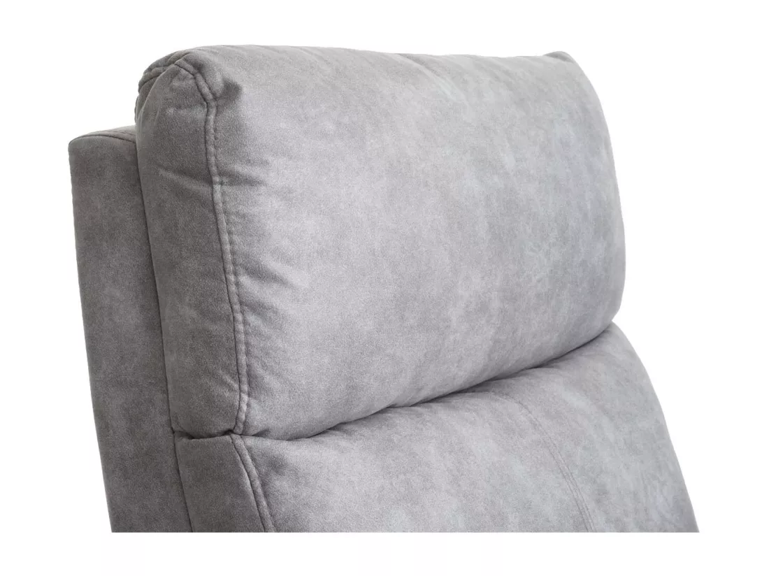 Fauteuil TV de relaxation tissu grise 69 x 54 x 77 cm 04_0006879