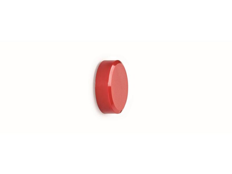 Maul Haftmagnet MAULpro 20 x Ø 30 mm Rot, 20 Stück Kraftmagnet