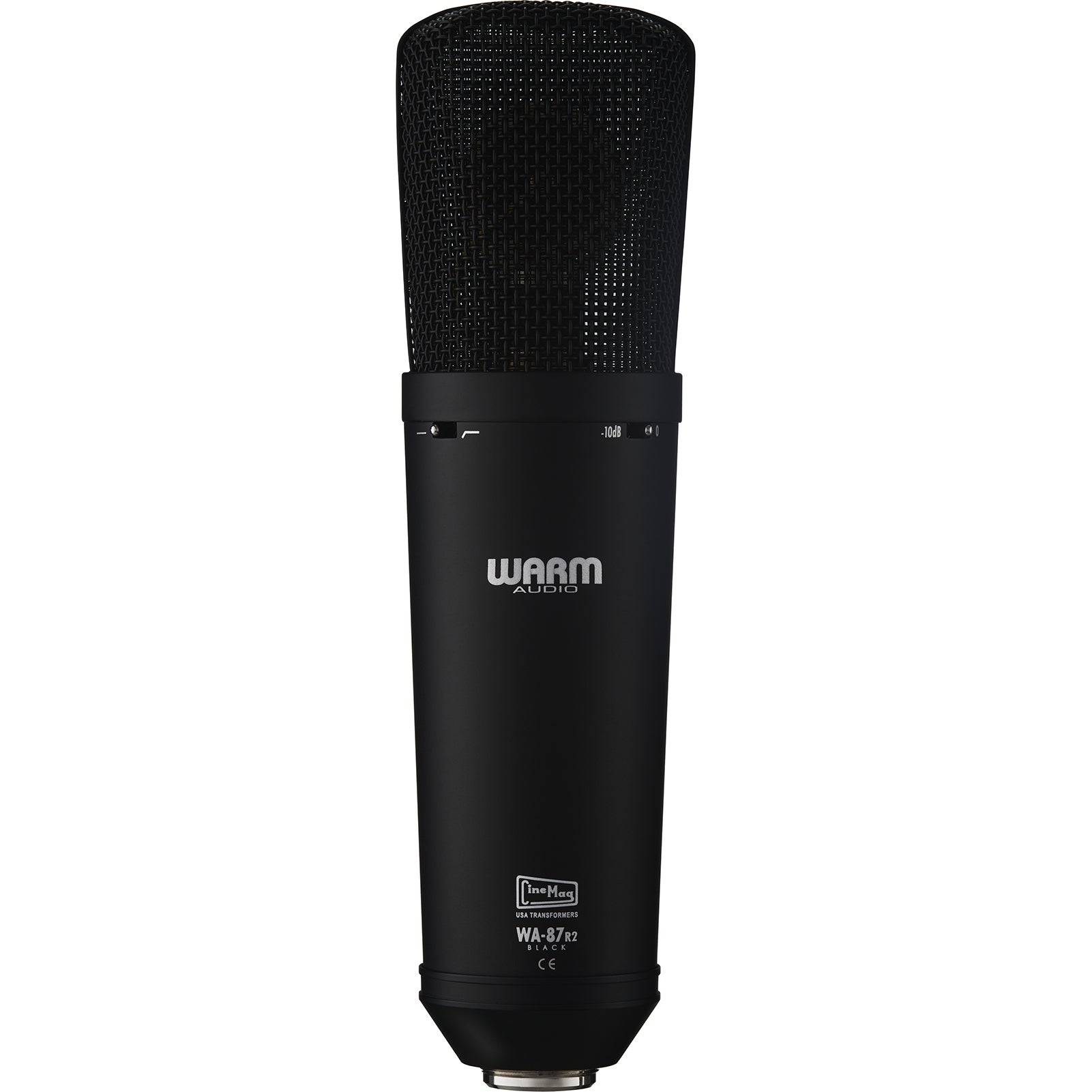 Warm Audio WA-87 R2 Black grootmembraan condensatormicrofoon