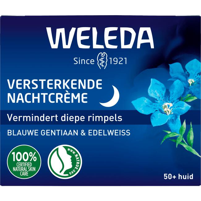 Weleda Blauwe Gentiaan & Edelweiss Versterkende Nachtcreme 40 ML