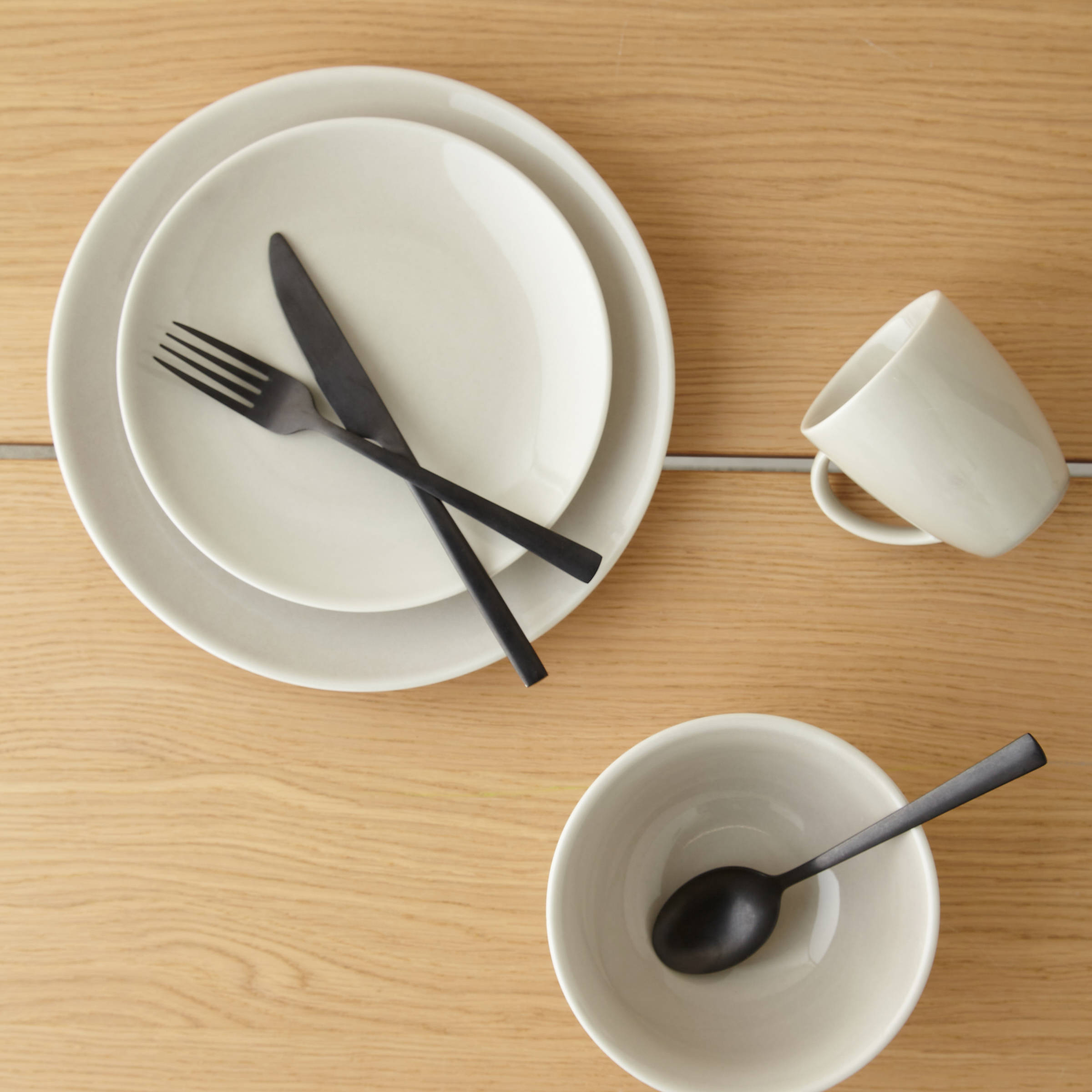 NOUS Living Artisan dinerbord (Ø25,5 cm) (set van 2)