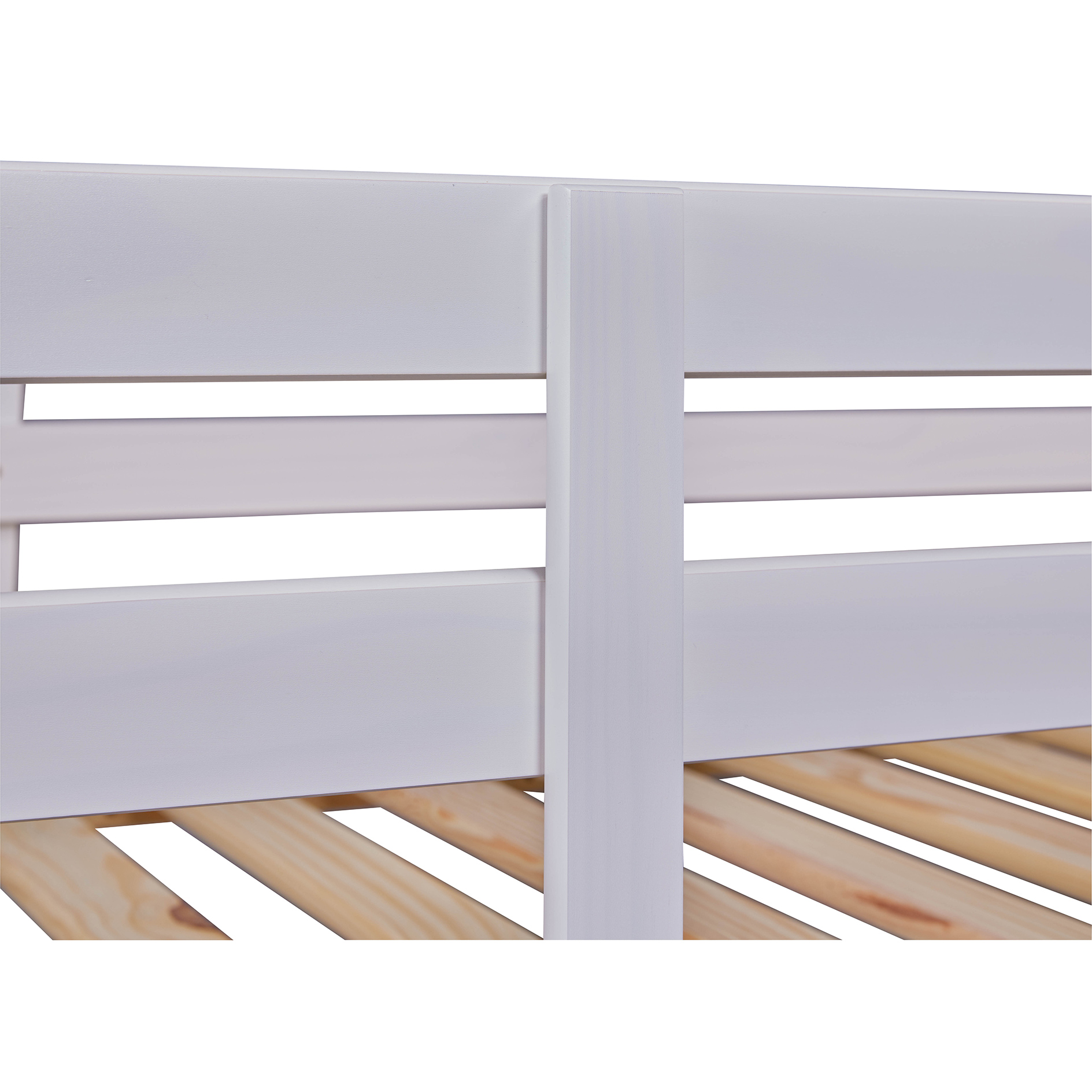 Etagenbett ANNIKA - weiß - 2 Einzelbetten - 2x 90x200 cm