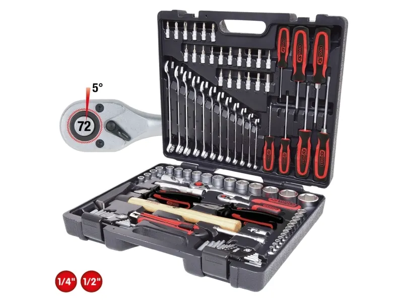 KS Tools 917.0797, Krom-vanadium-stål, 9 kg, 97 værktøjer