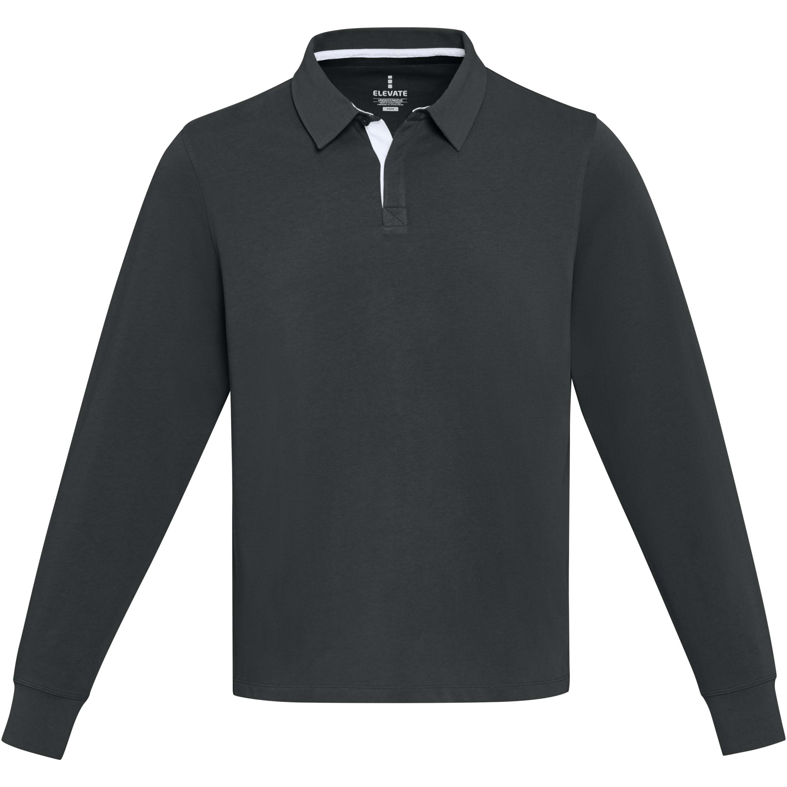 Elevate 38237 - Sweatshirt de rugbyen coton organique GOTS Clyde unisexe