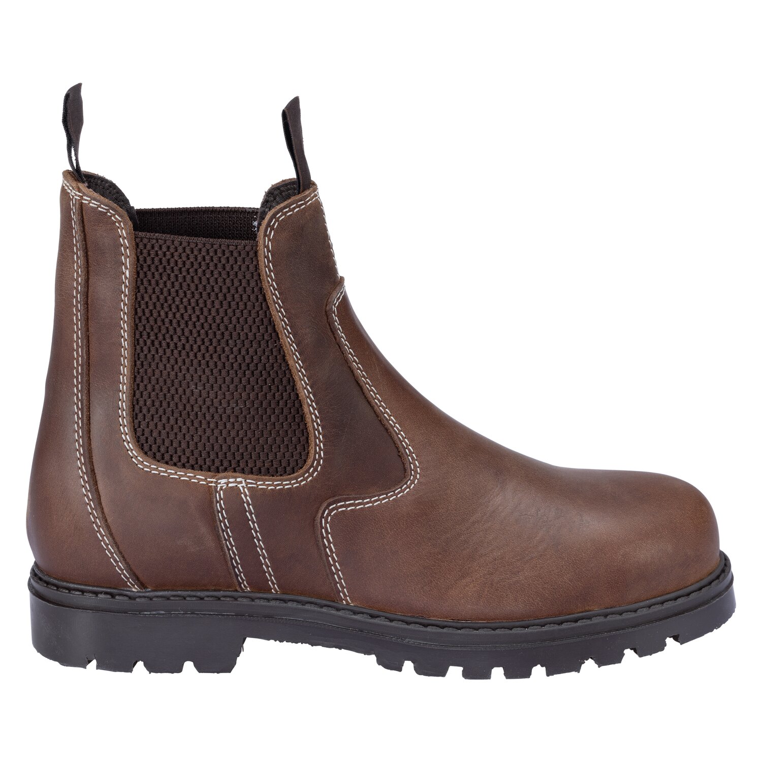 black forest Reit- und Stallschuh mit Stahlkappe  - chocolate