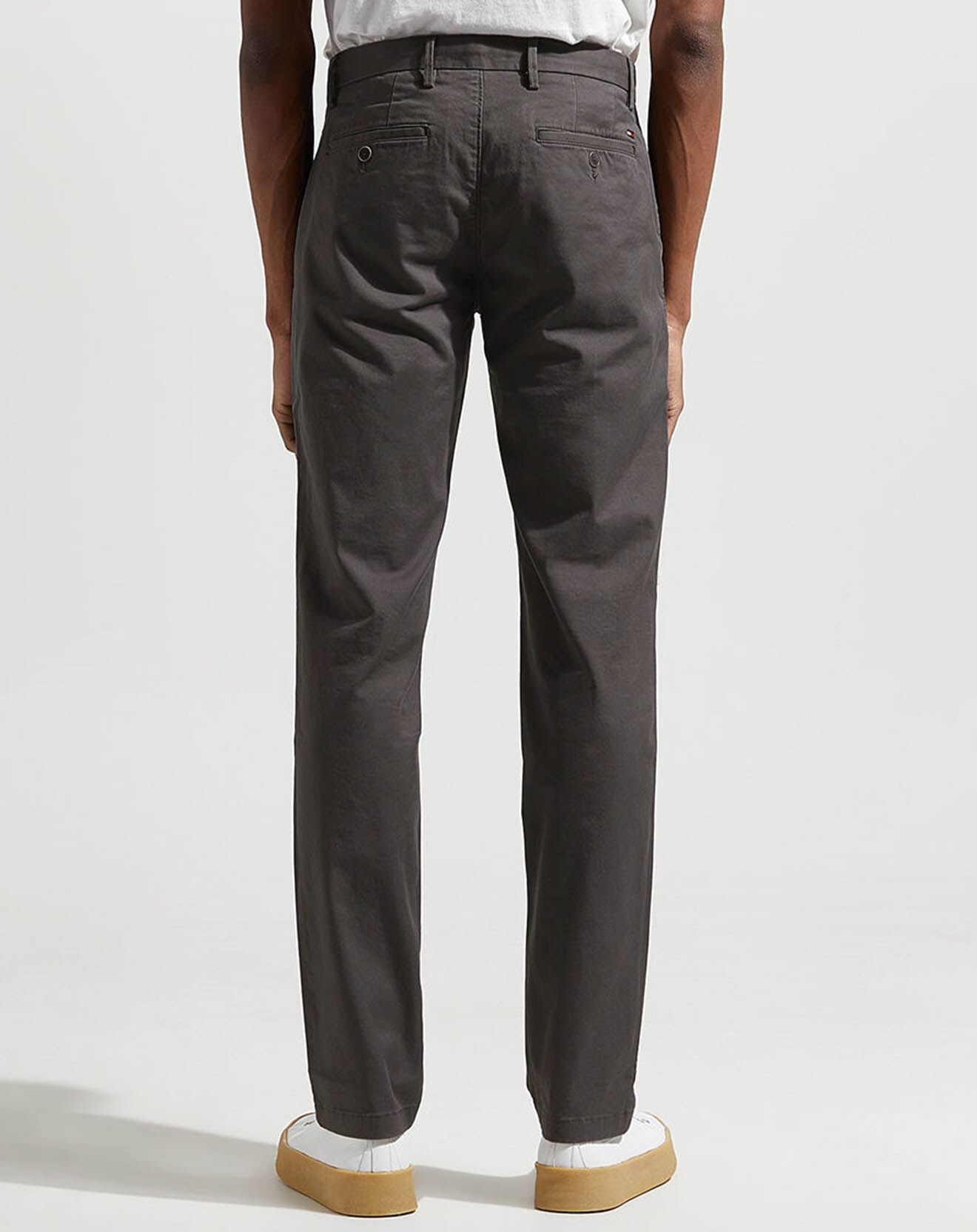 Tommy Hilfiger Pantalon chino Core Denton 1985 gris foncé