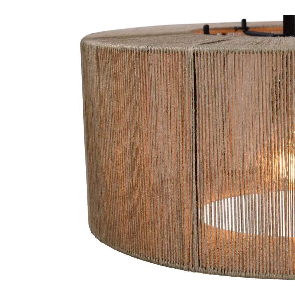 Urban Interiors - Plafondlamp - Drum Jute - Ø45