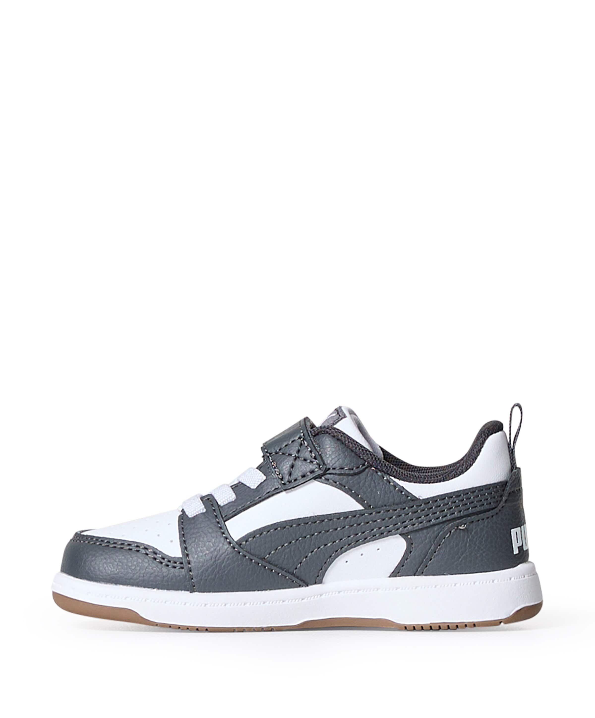 Puma Puma Rebound V6 Lo AC+ Inf jongens sneakers grijs