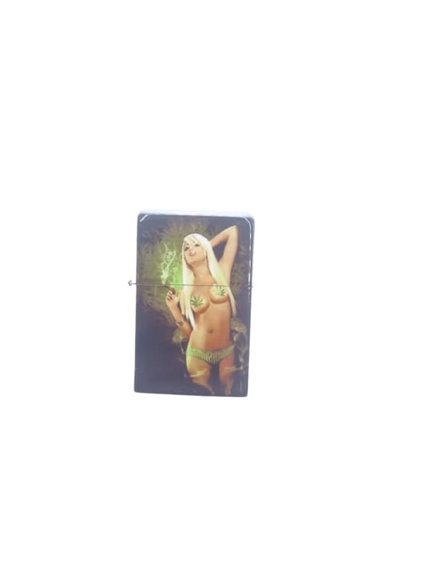 Woman bensin lighter