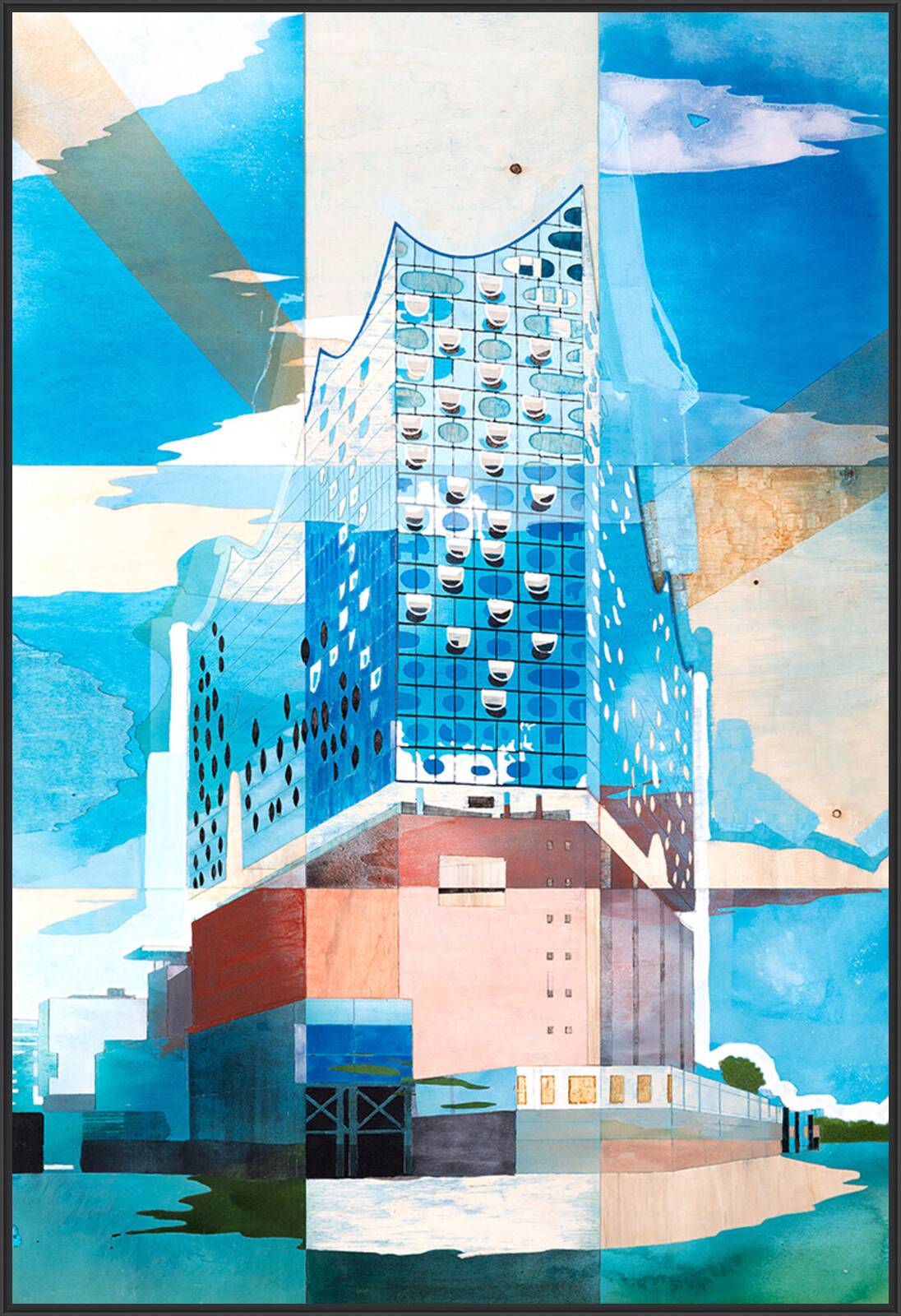 Elbphilharmonie Hamburg by Detlef Waschkau - Limited Edition. Edition of: 150. Signed.