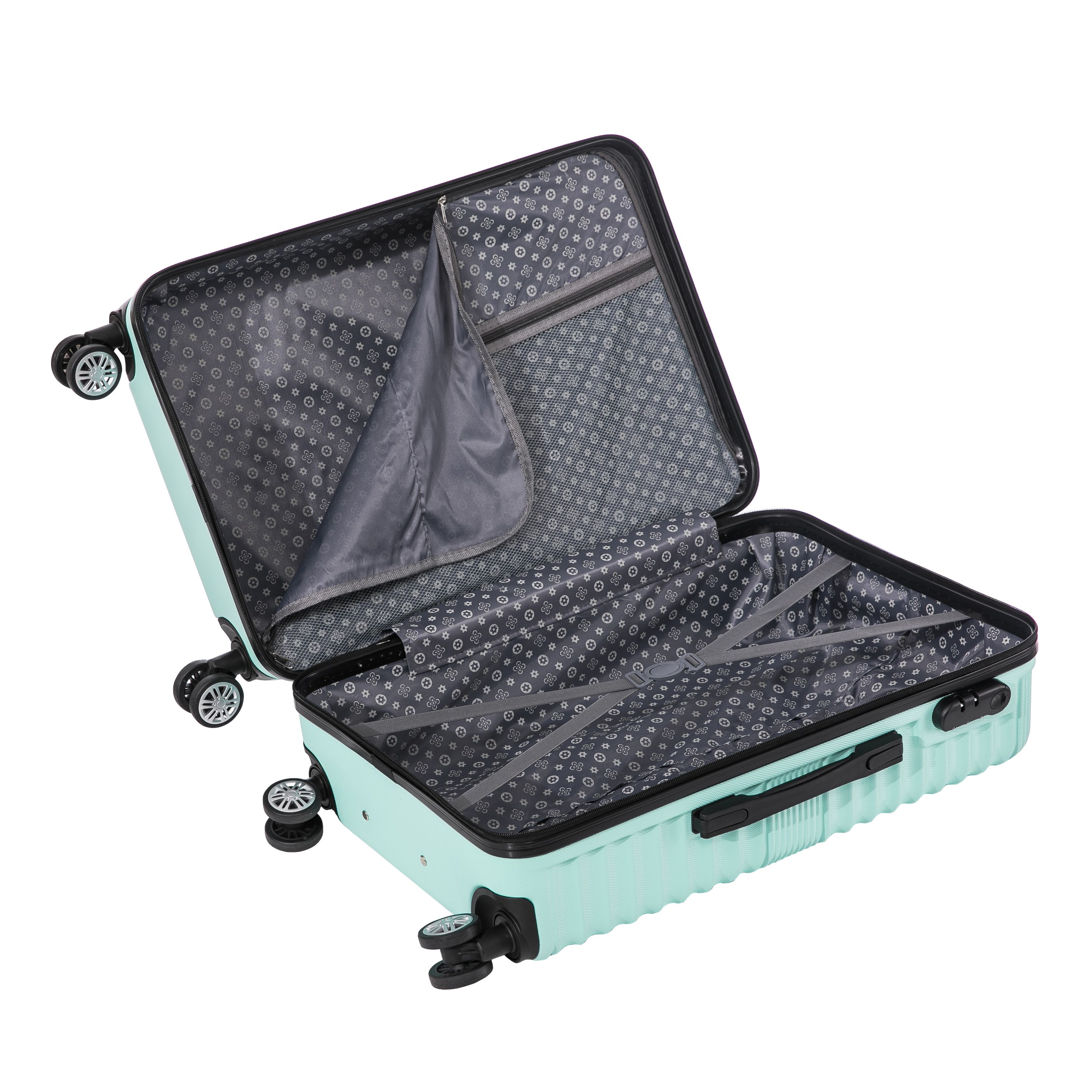Reisekoffer Hartschalenkoffer NIA 3er Set mint
